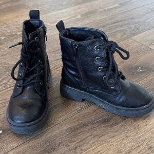 Sincerely Jules Black Kids Boots